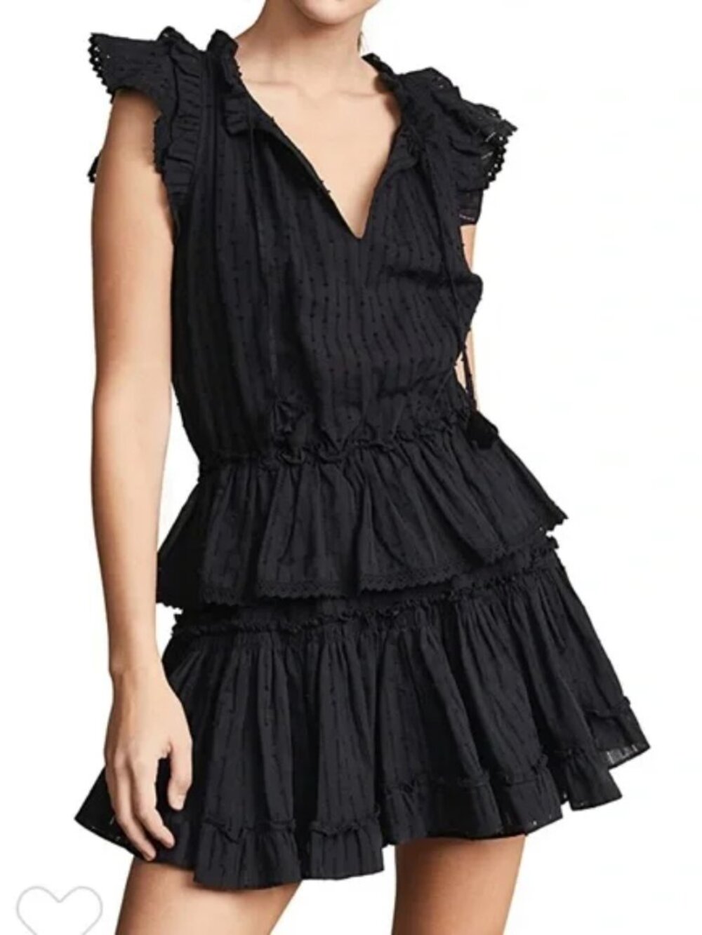 Misa Los Angeles Lillian Black Mini Dress Size L - Picture 6 of 12